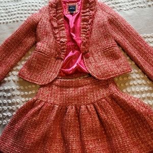 Gap Kids pink tweet suit